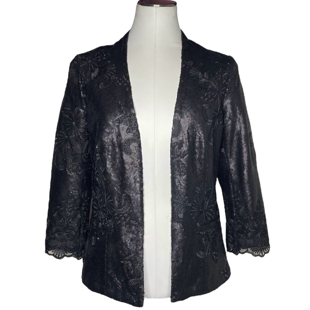 Reiss Cyrano Sequin Lace Jacket size Small NWT